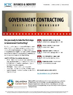 Govt. Contracting - First Steps Workshop